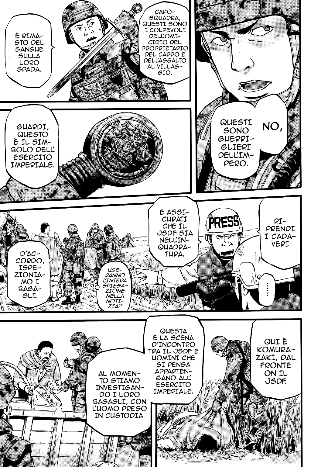 Read Gate Jietai Kare no Chi nite, Kaku Tatakaeri IT Manga Online