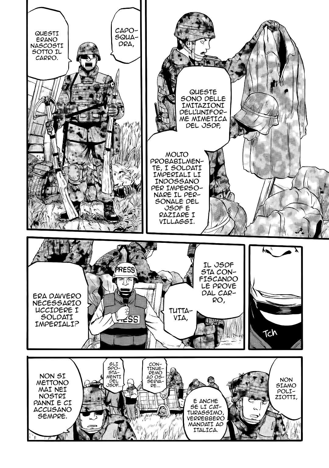 Read Gate Jietai Kare no Chi nite, Kaku Tatakaeri IT Manga Online