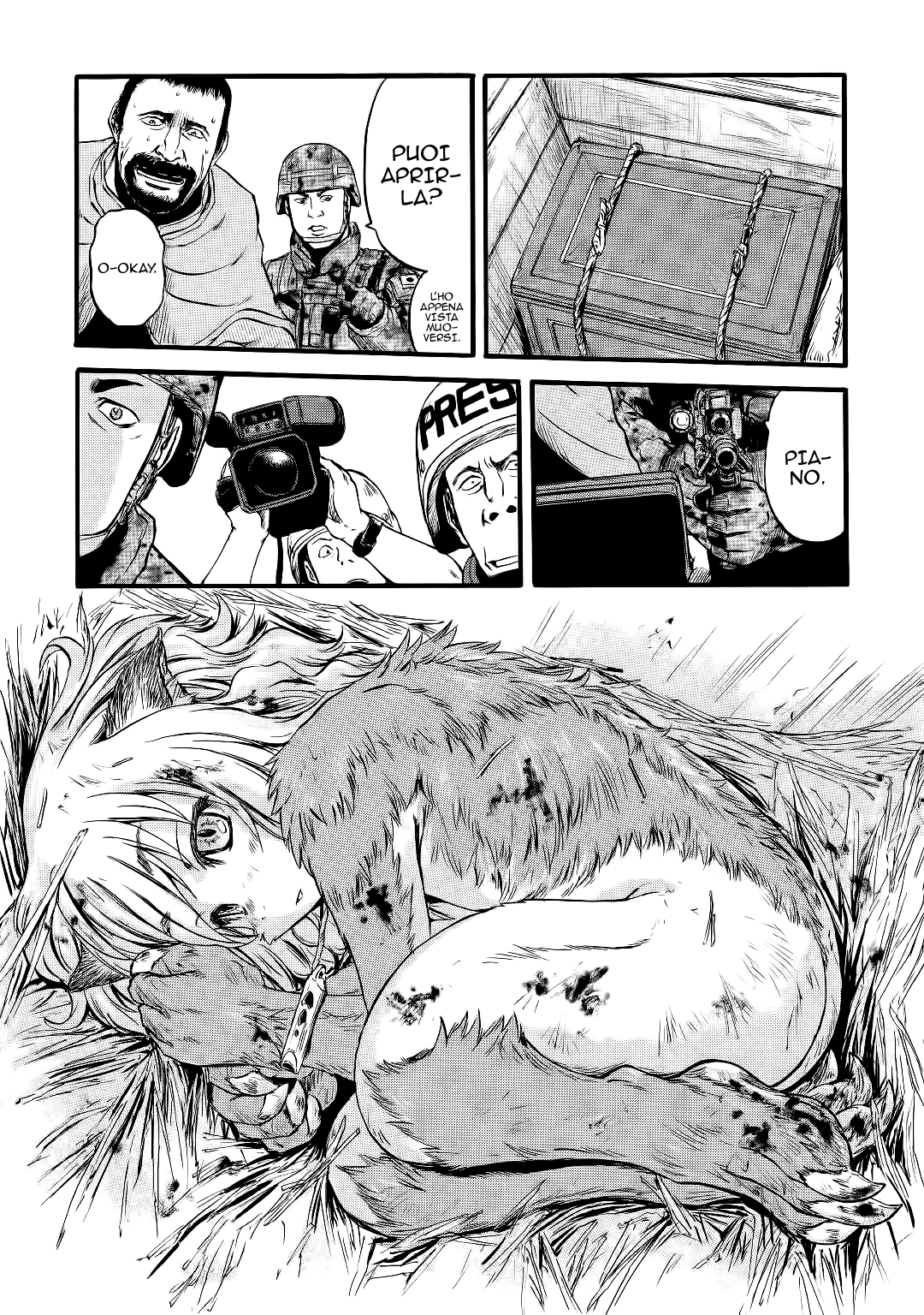 Read Gate Jietai Kare no Chi nite, Kaku Tatakaeri IT Manga Online