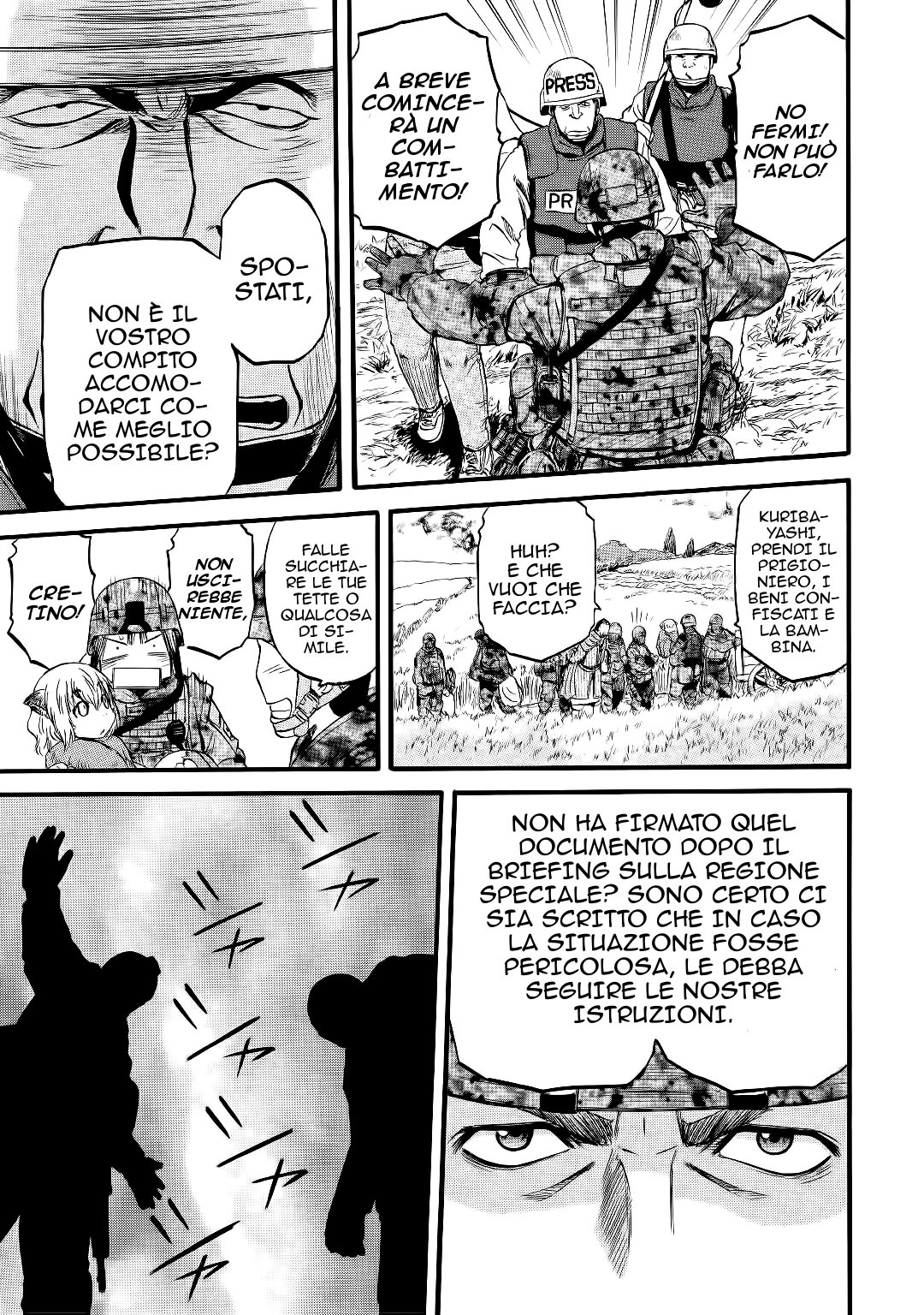Read Gate Jietai Kare no Chi nite, Kaku Tatakaeri IT Manga Online
