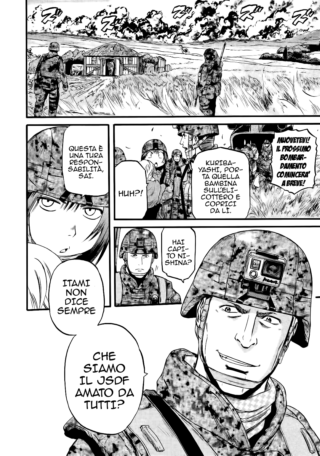 Read Gate Jietai Kare no Chi nite, Kaku Tatakaeri IT Manga Online