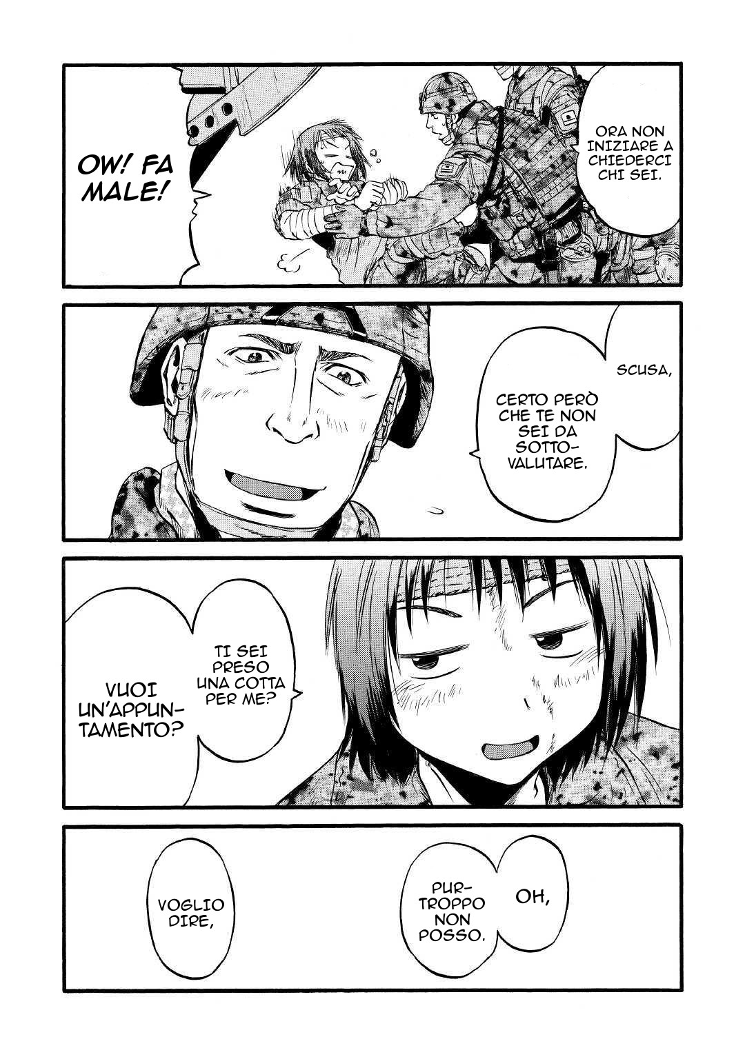 Read Gate Jietai Kare no Chi nite, Kaku Tatakaeri IT Manga Online