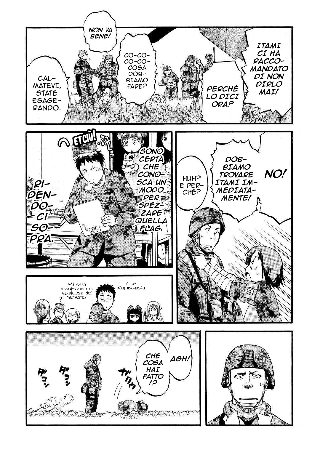 Read Gate Jietai Kare no Chi nite, Kaku Tatakaeri IT Manga Online