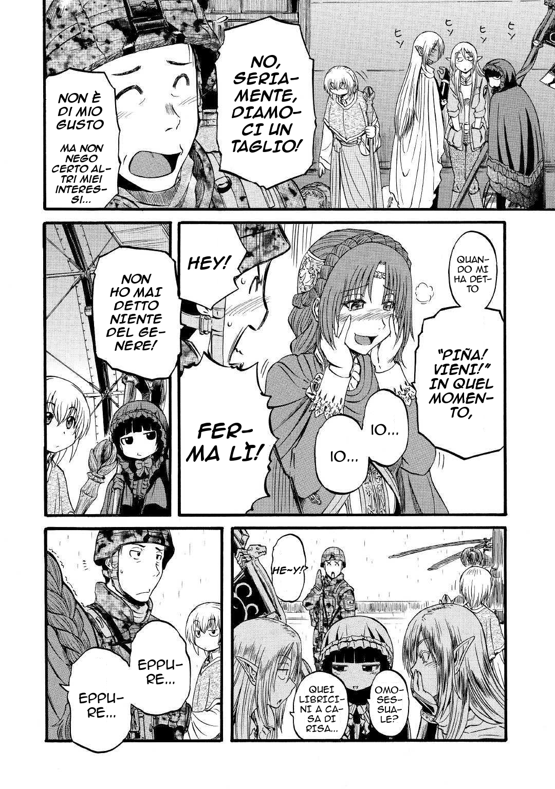 Read Gate Jietai Kare no Chi nite, Kaku Tatakaeri IT Manga Online
