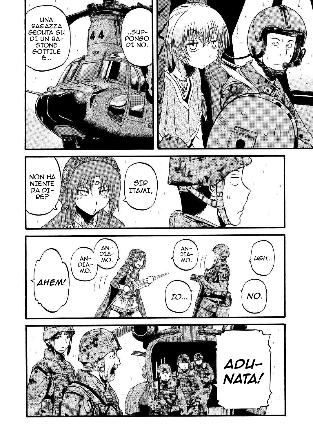 Read Gate Jietai Kare no Chi nite, Kaku Tatakaeri IT Manga Online