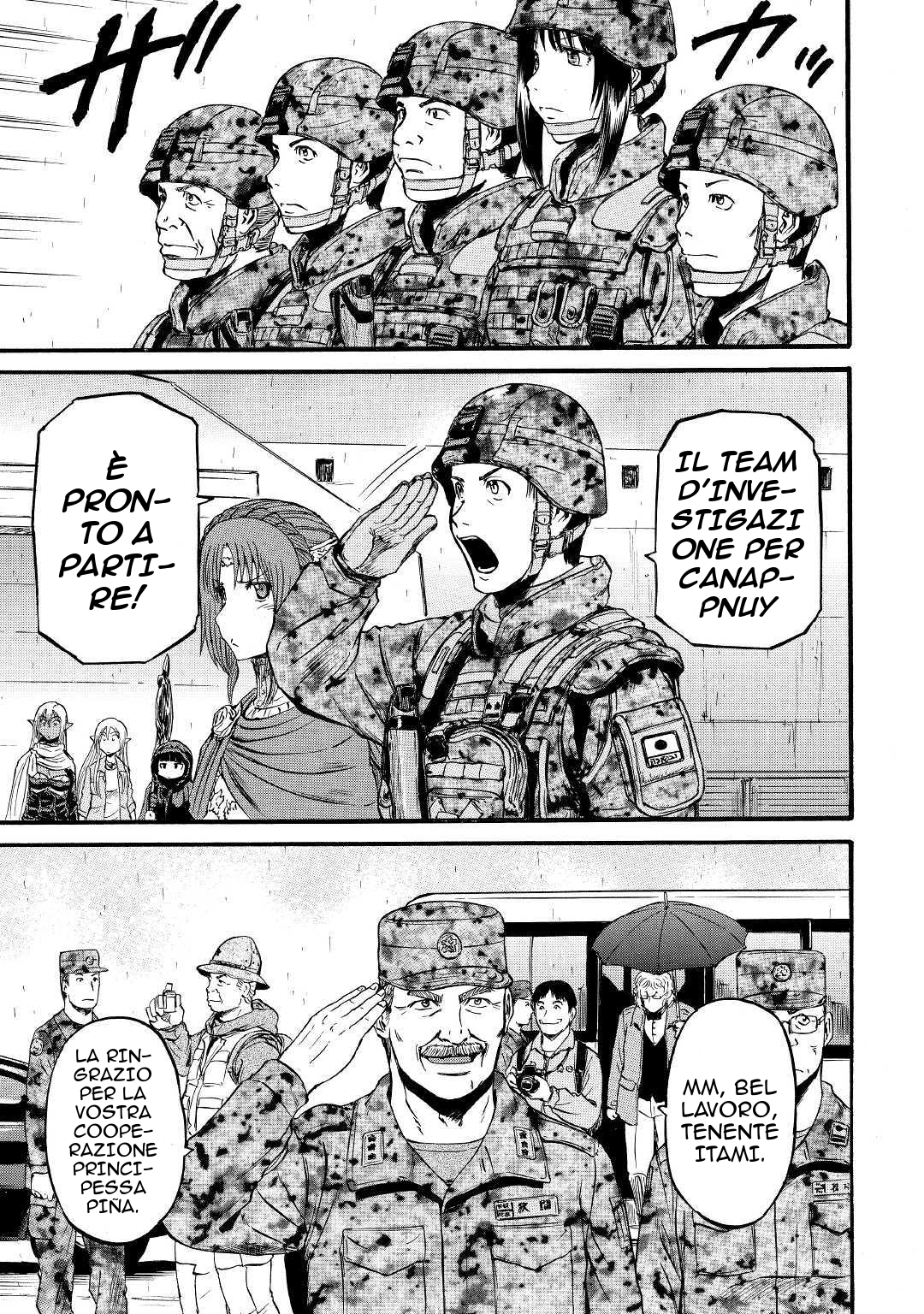 Read Gate Jietai Kare no Chi nite, Kaku Tatakaeri IT Manga Online
