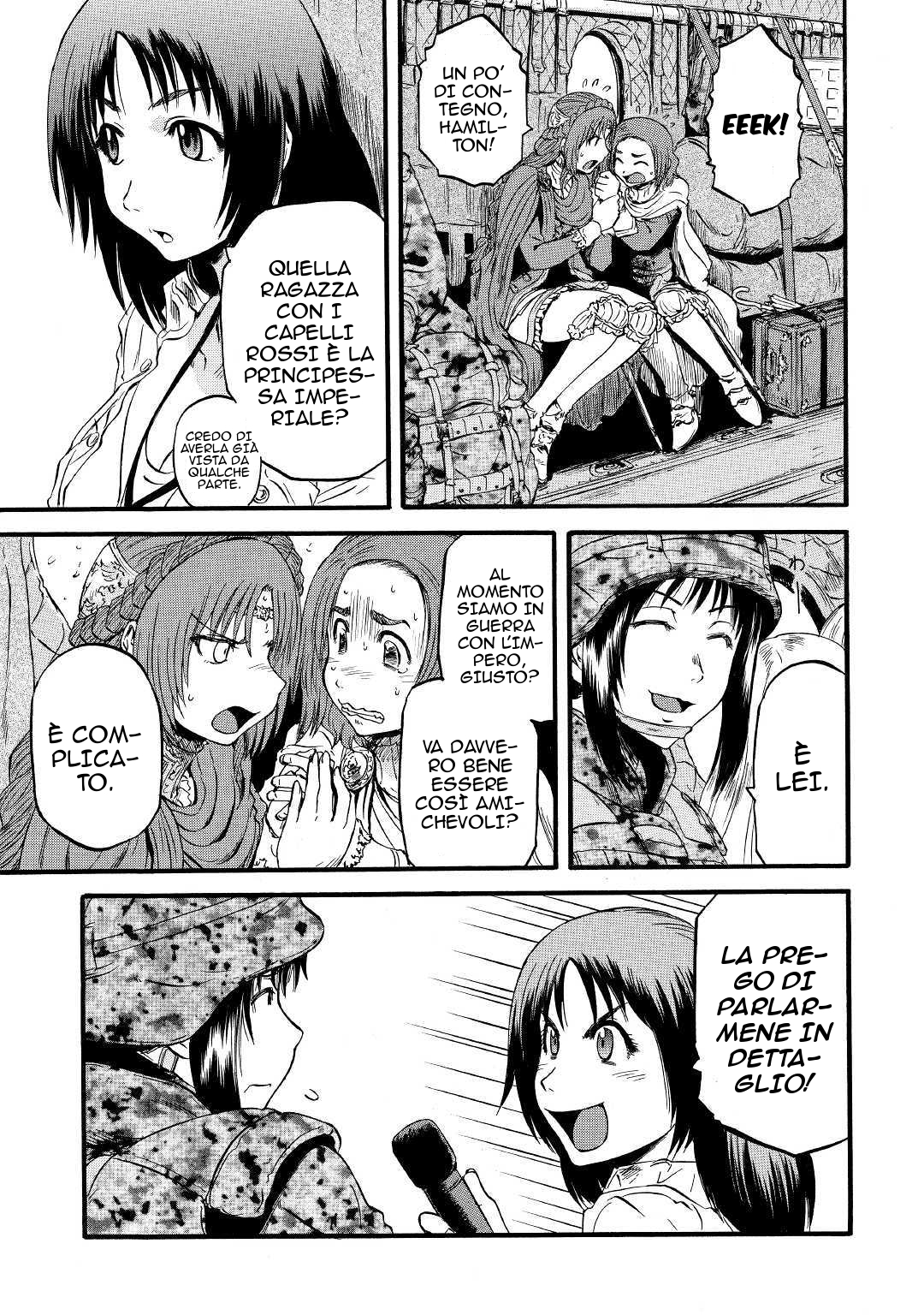 Read Gate Jietai Kare no Chi nite, Kaku Tatakaeri IT Manga Online