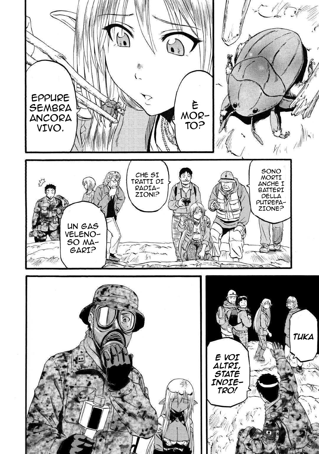 Read Gate Jietai Kare no Chi nite, Kaku Tatakaeri IT Manga Online