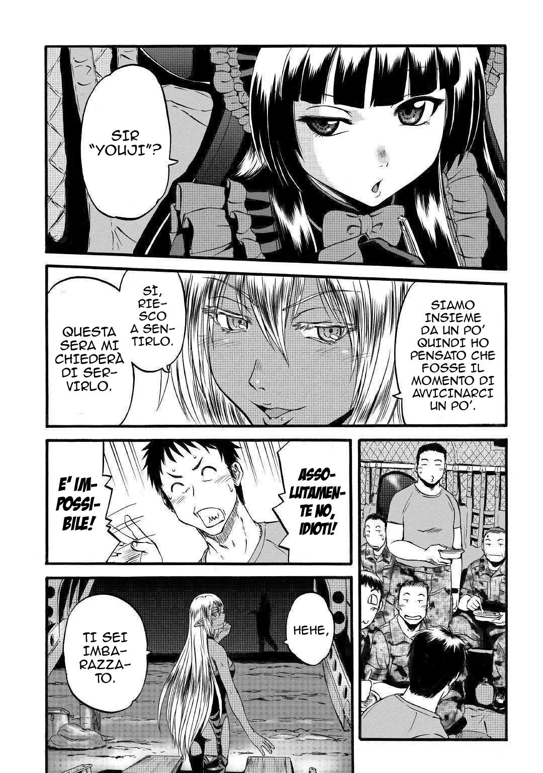 Read Gate Jietai Kare no Chi nite, Kaku Tatakaeri IT Manga Online