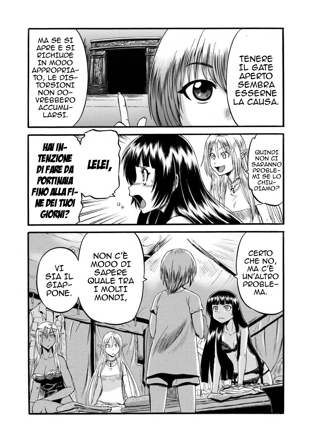 Read Gate Jietai Kare no Chi nite, Kaku Tatakaeri IT Manga Online