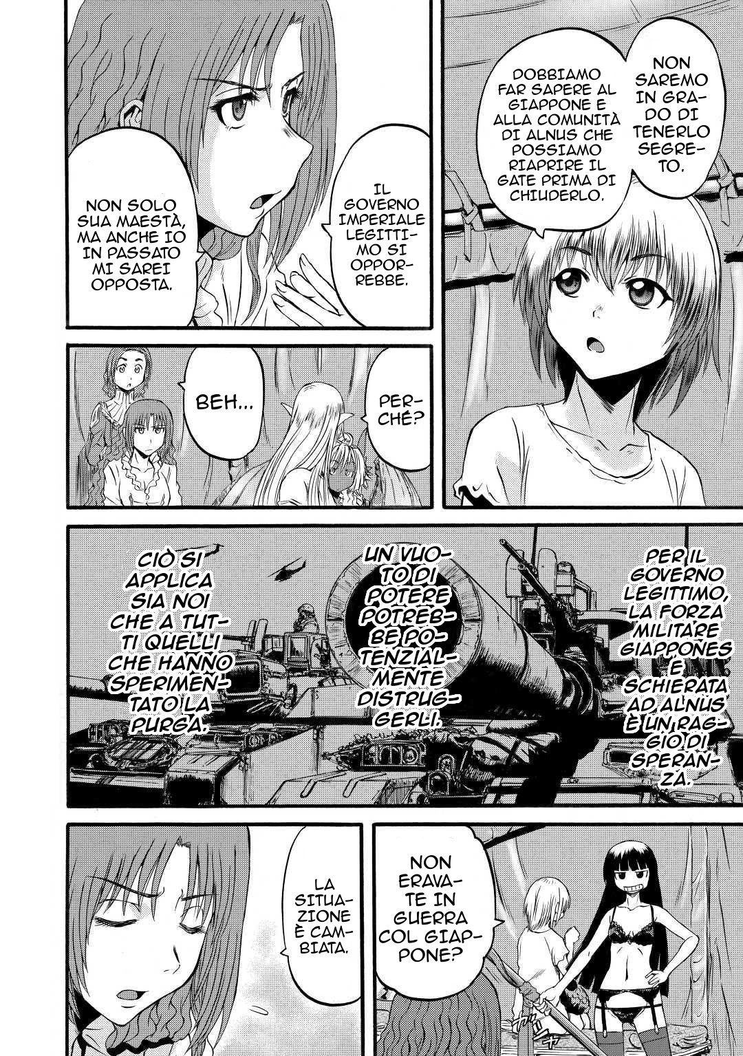 Read Gate Jietai Kare no Chi nite, Kaku Tatakaeri IT Manga Online