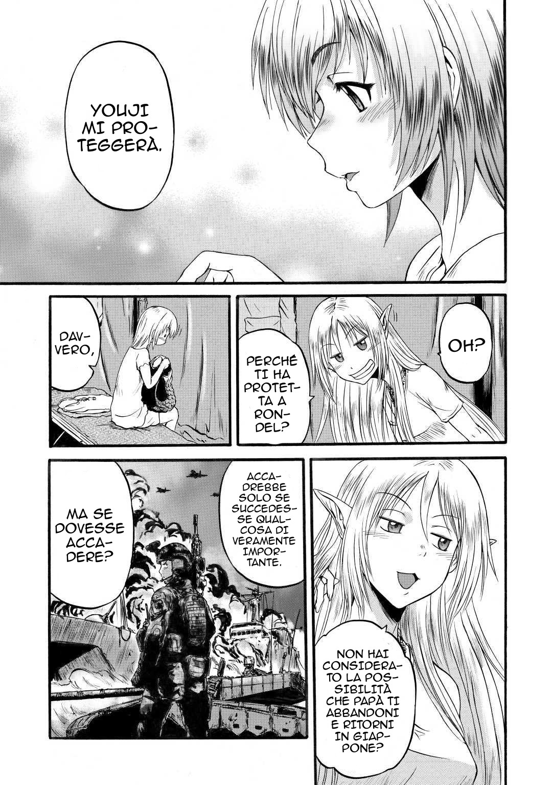 Read Gate Jietai Kare no Chi nite, Kaku Tatakaeri IT Manga Online