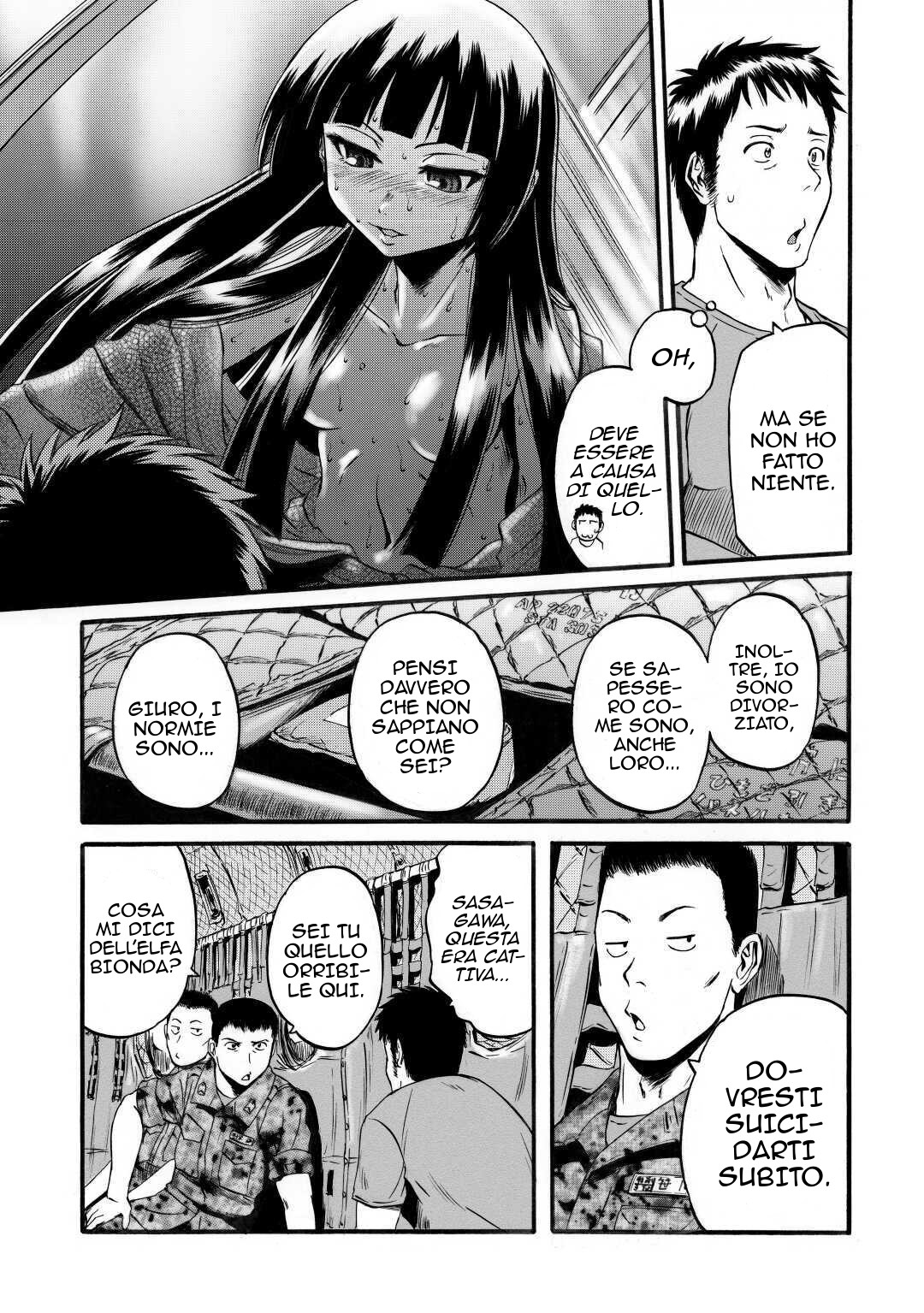 Read Gate Jietai Kare no Chi nite, Kaku Tatakaeri IT Manga Online