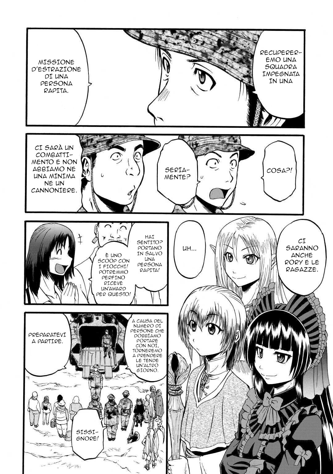 Read Gate Jietai Kare no Chi nite, Kaku Tatakaeri IT Manga Online