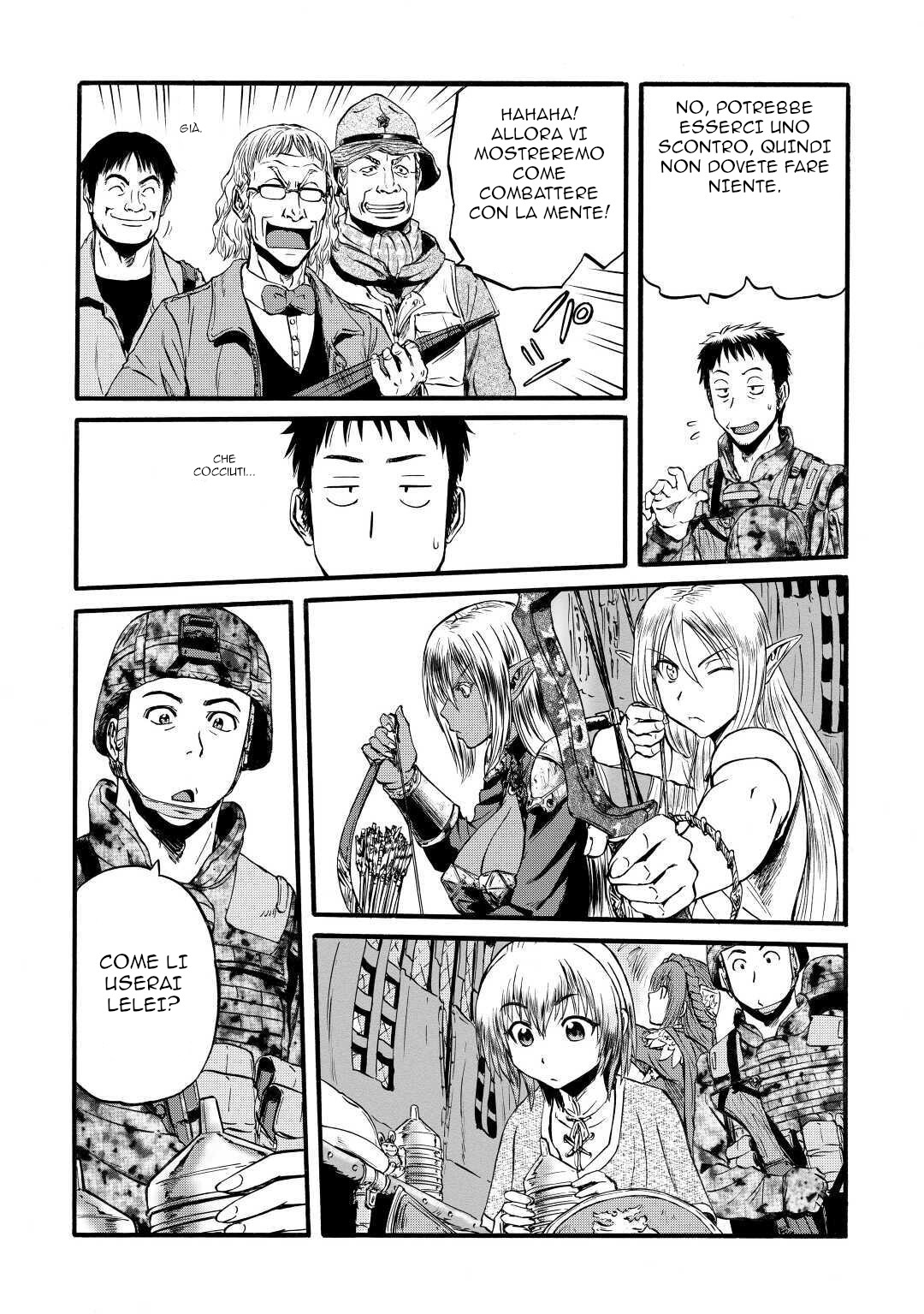 Read Gate Jietai Kare no Chi nite, Kaku Tatakaeri IT Manga Online