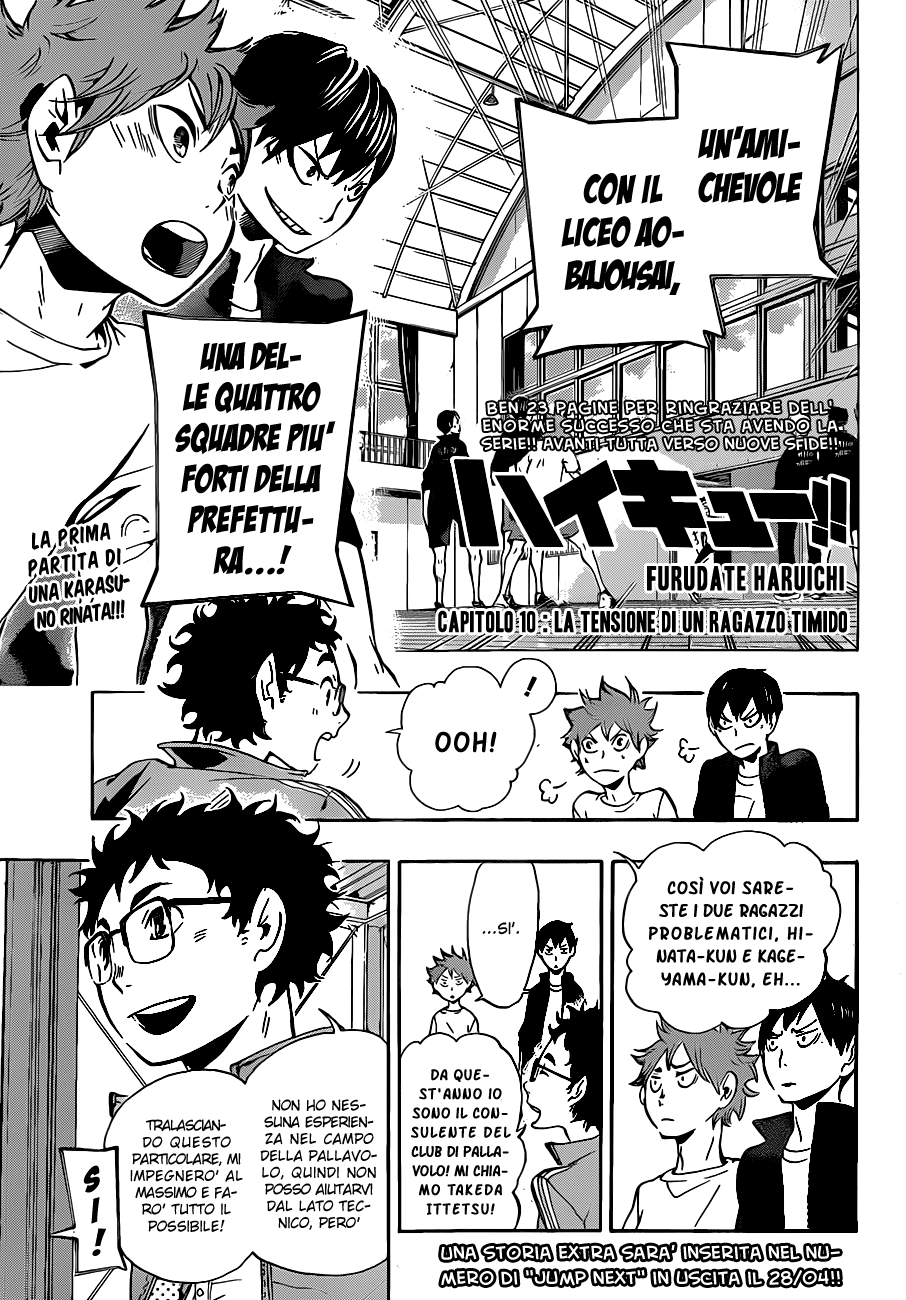 Read Haikyuu!! IT Manga Online