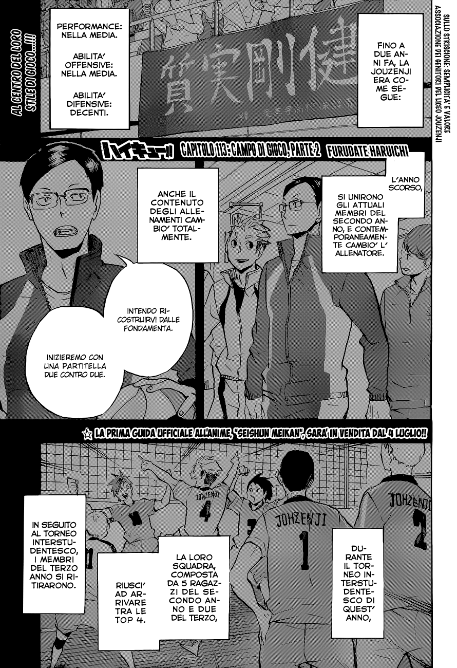 Read Haikyuu!! IT Manga Online