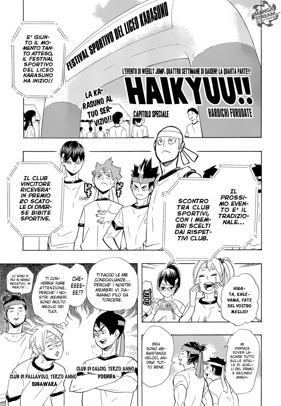 Read Haikyuu!! IT Manga Online