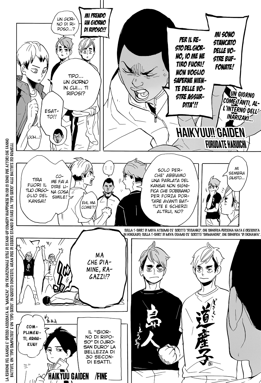 Read Haikyuu!! IT Manga Online