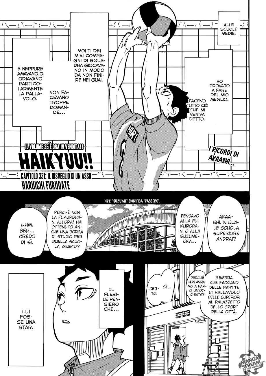 Read Haikyuu!! IT Manga Online