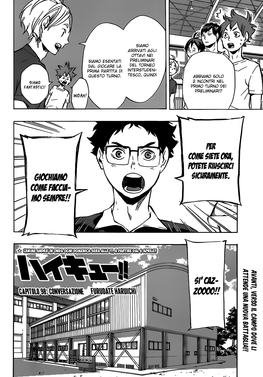 Read Haikyuu!! IT Manga Online