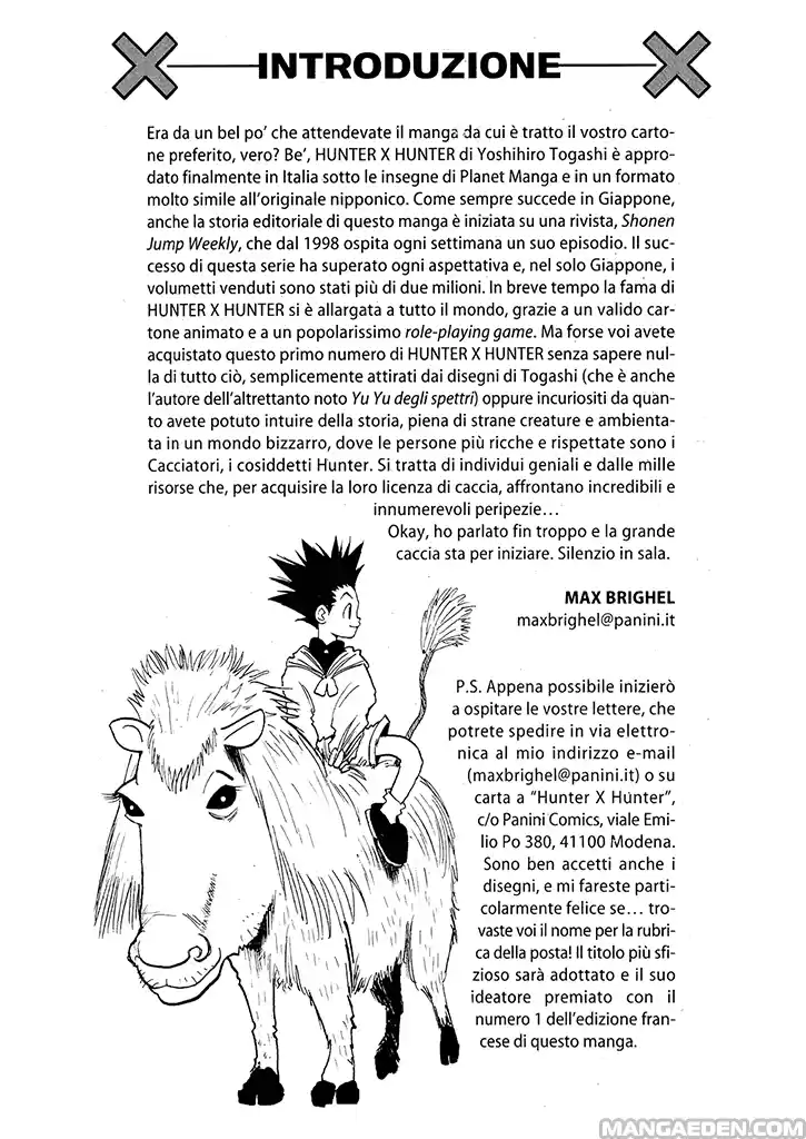 Read Hunter X Hunter Manga Online