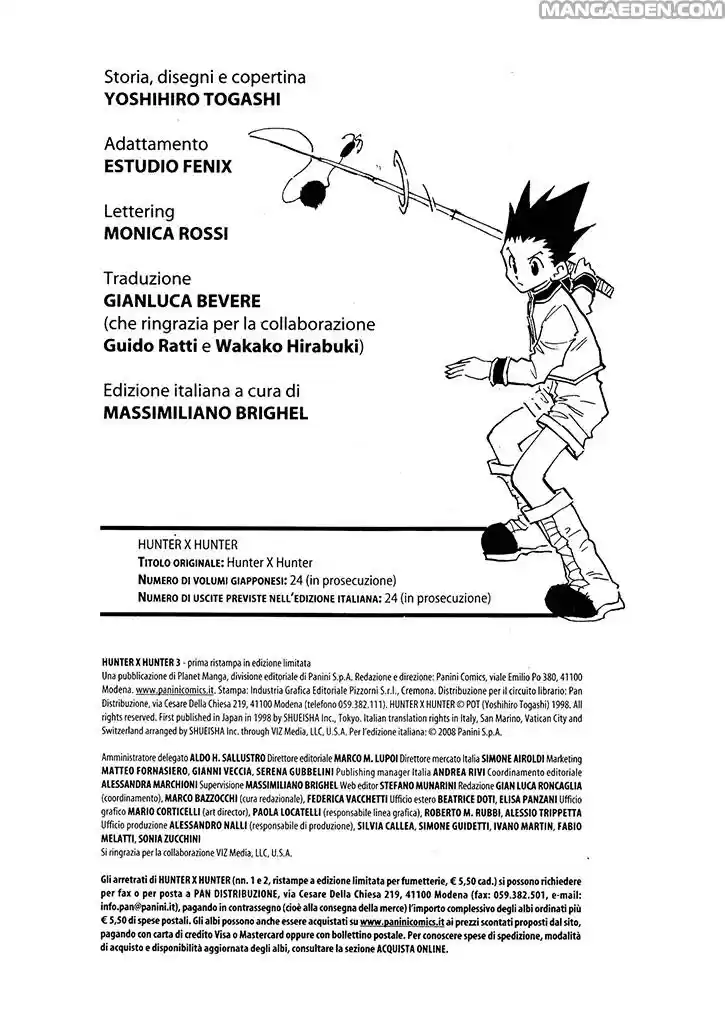 Read Hunter X Hunter Manga Online