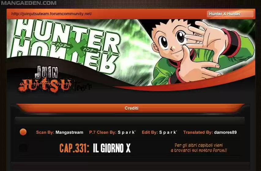 Read Hunter X Hunter Manga Online