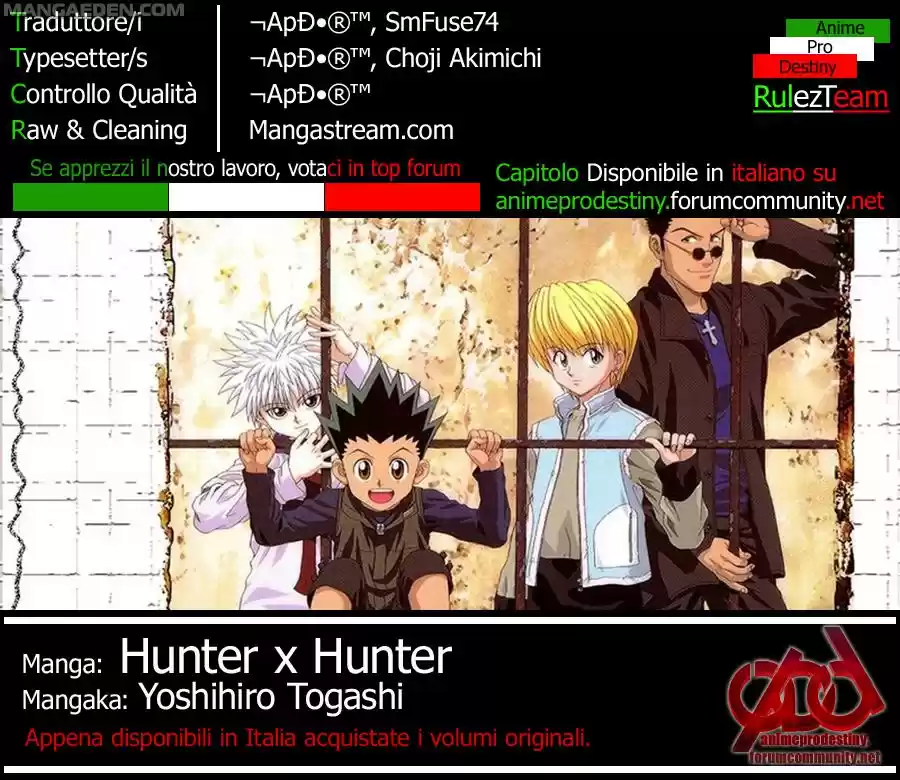 Read Hunter X Hunter Manga Online