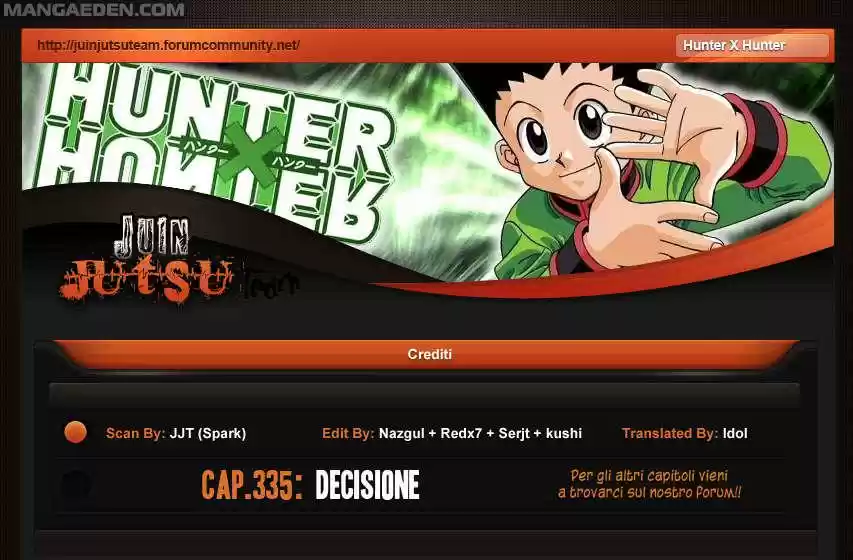 Read Hunter X Hunter Manga Online