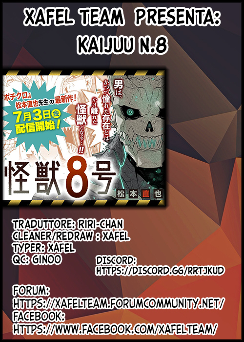 Read Kaiju No. 8 IT Manga Online