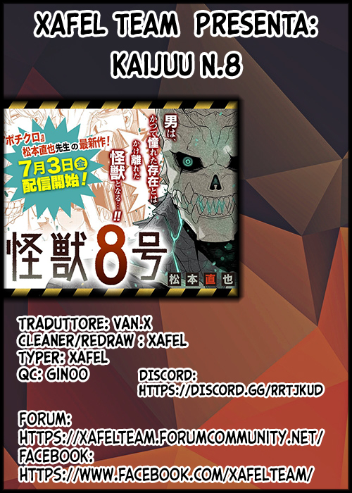 Read Kaiju No. 8 IT Manga Online