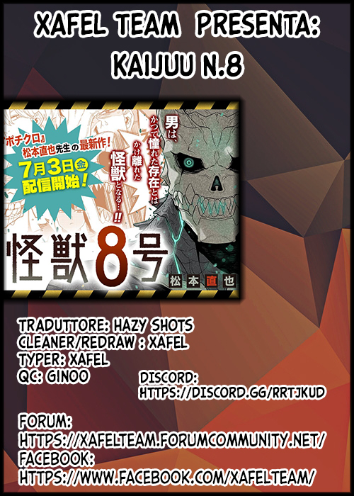 Read Kaiju No. 8 IT Manga Online