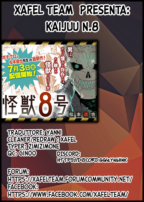 Read Kaiju No. 8 IT Manga Online