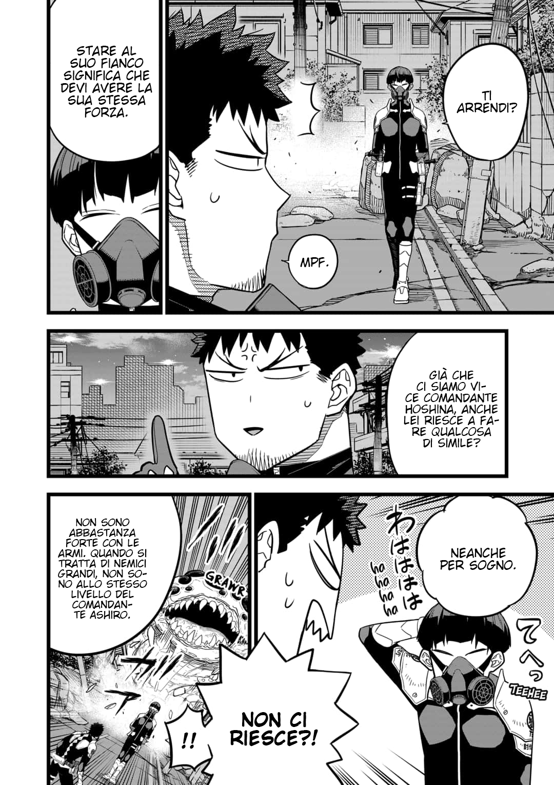 Read Kaiju No. 8 IT Manga Online