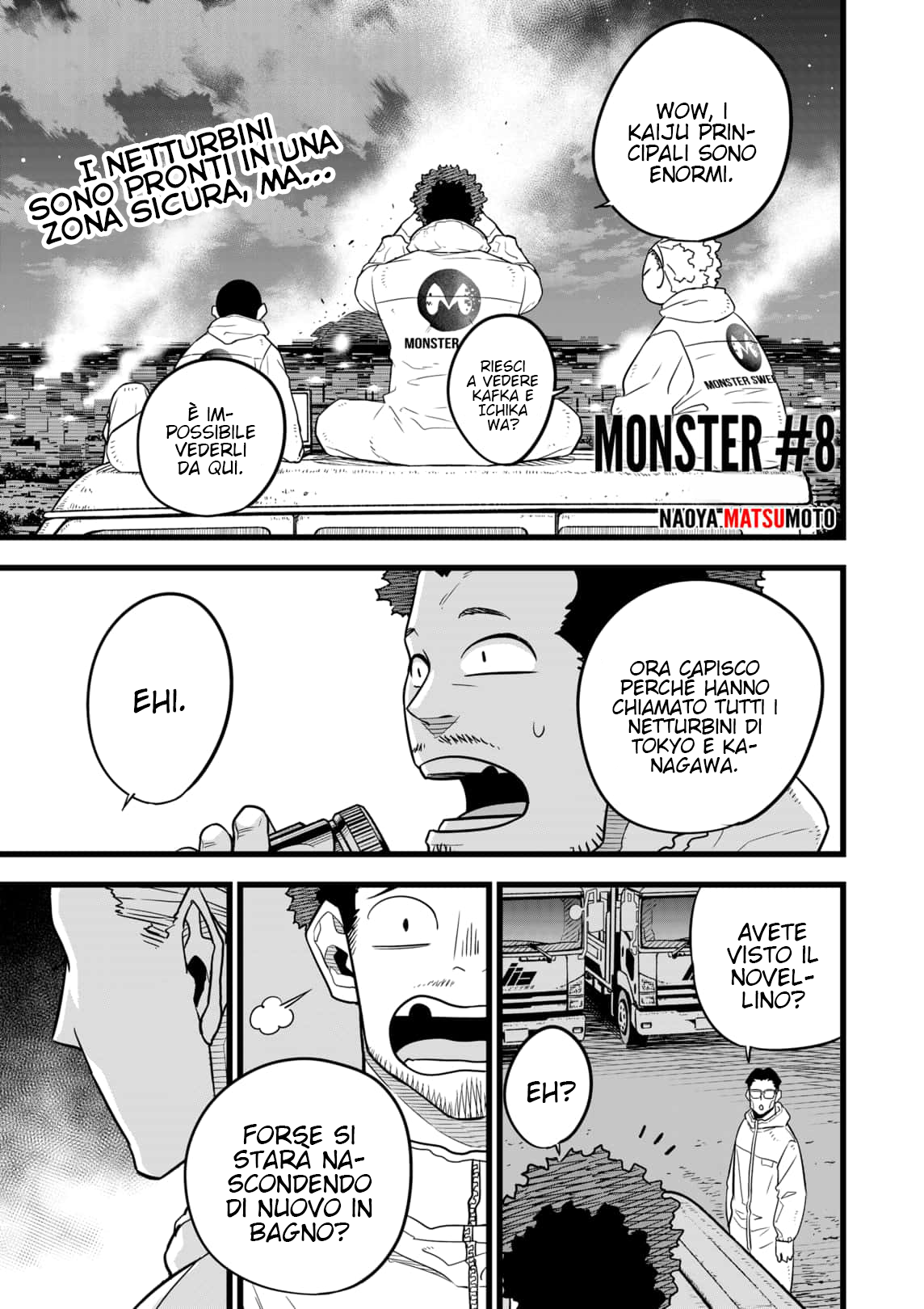 Read Kaiju No. 8 IT Manga Online