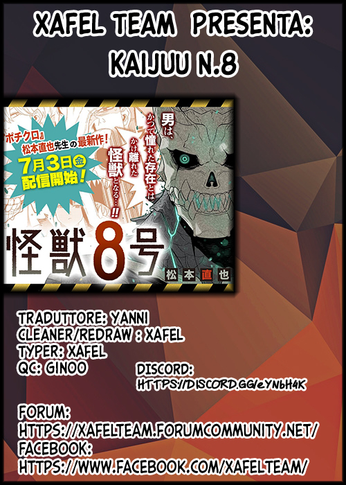 Read Kaiju No. 8 IT Manga Online