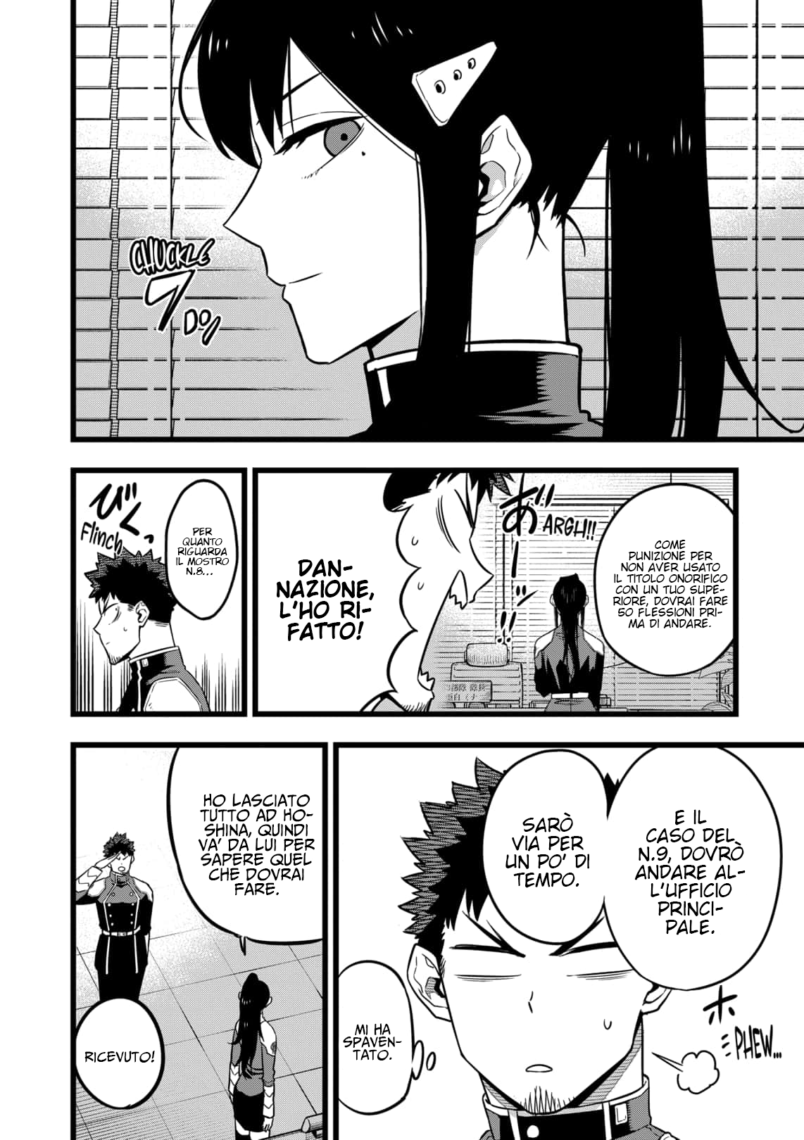 Read Kaiju No. 8 IT Manga Online