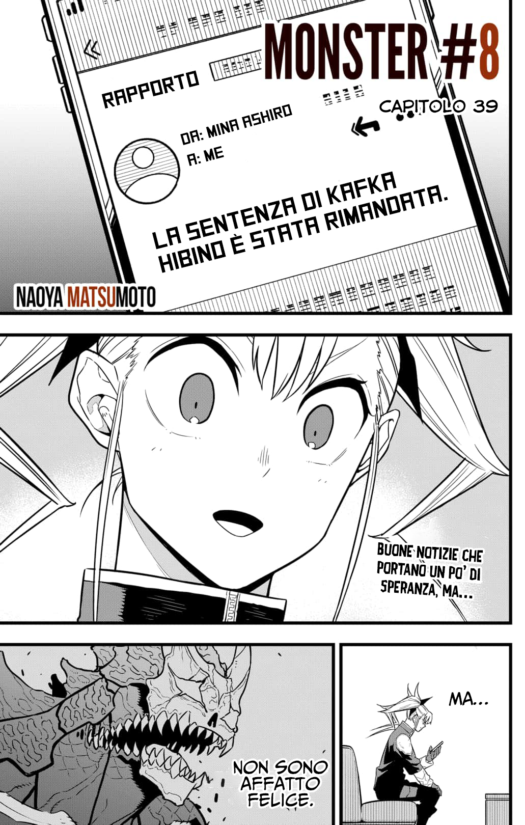 Read Kaiju No. 8 IT Manga Online