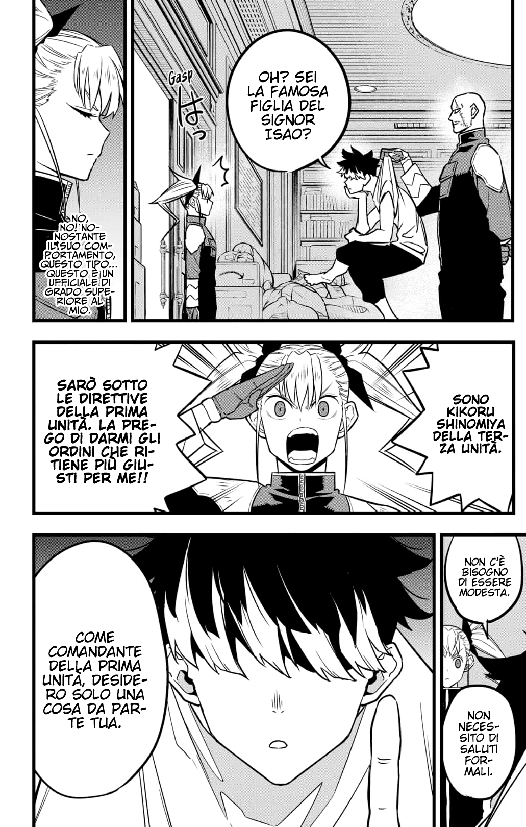 Read Kaiju No. 8 IT Manga Online
