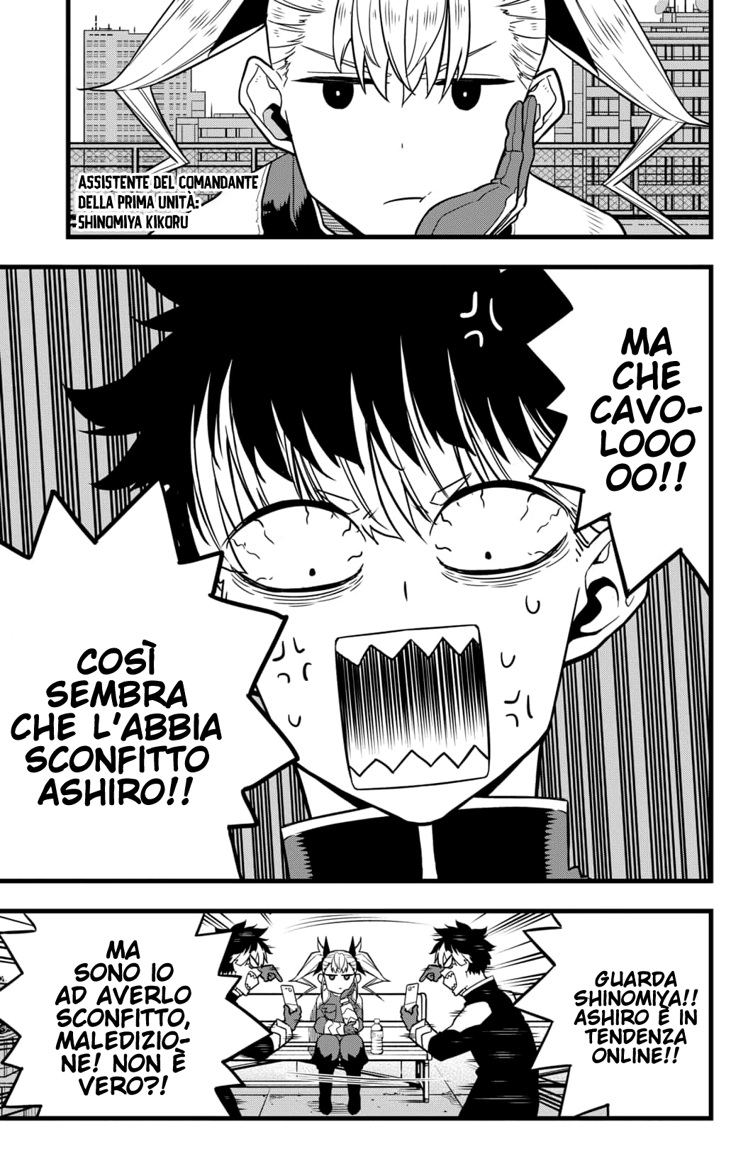 Read Kaiju No. 8 IT Manga Online