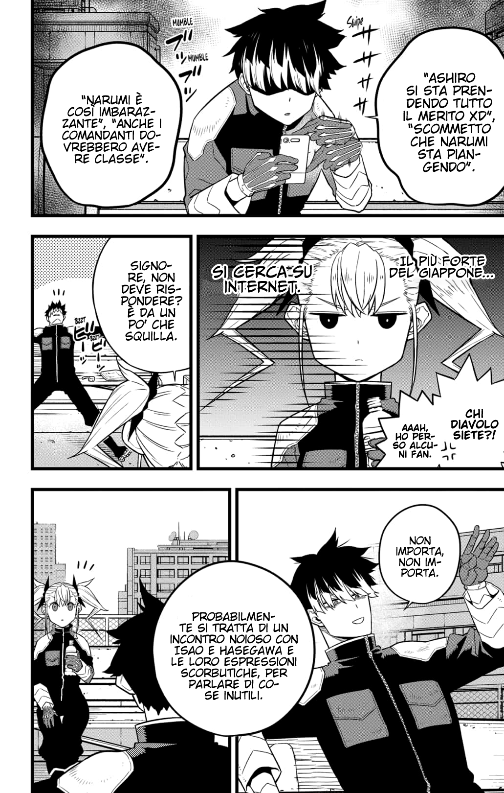 Read Kaiju No. 8 IT Manga Online