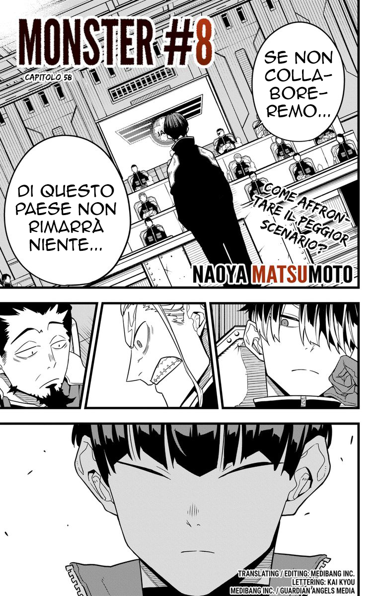 Read Kaiju No. 8 IT Manga Online