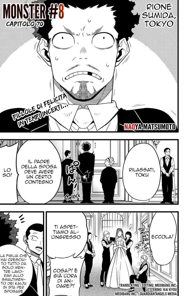Read Kaiju No. 8 IT Manga Online