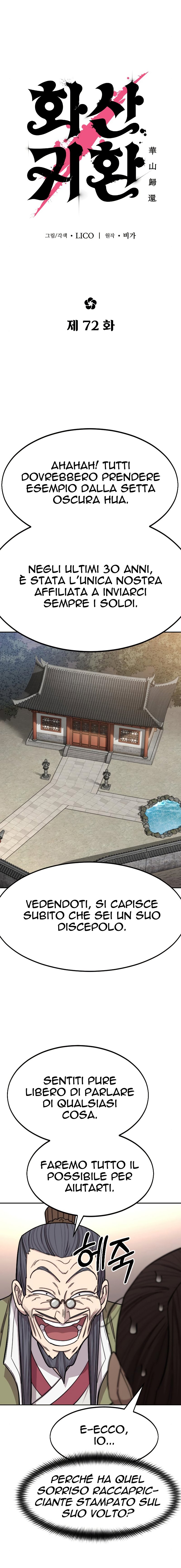 Read Return of the Mount Hua Sect IT Manga Online