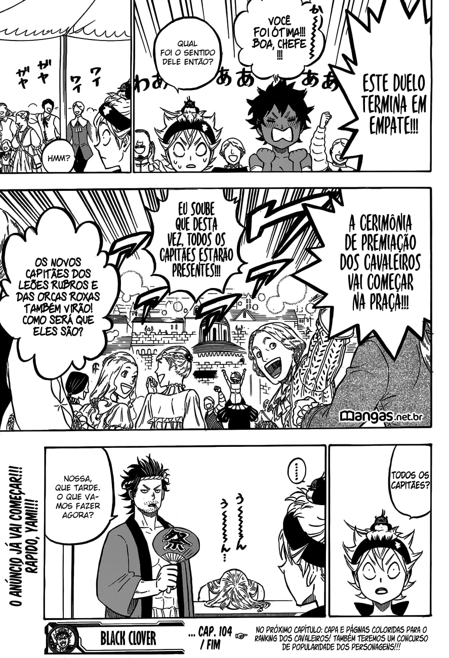 Read Black Clover PT-BR Manga Online