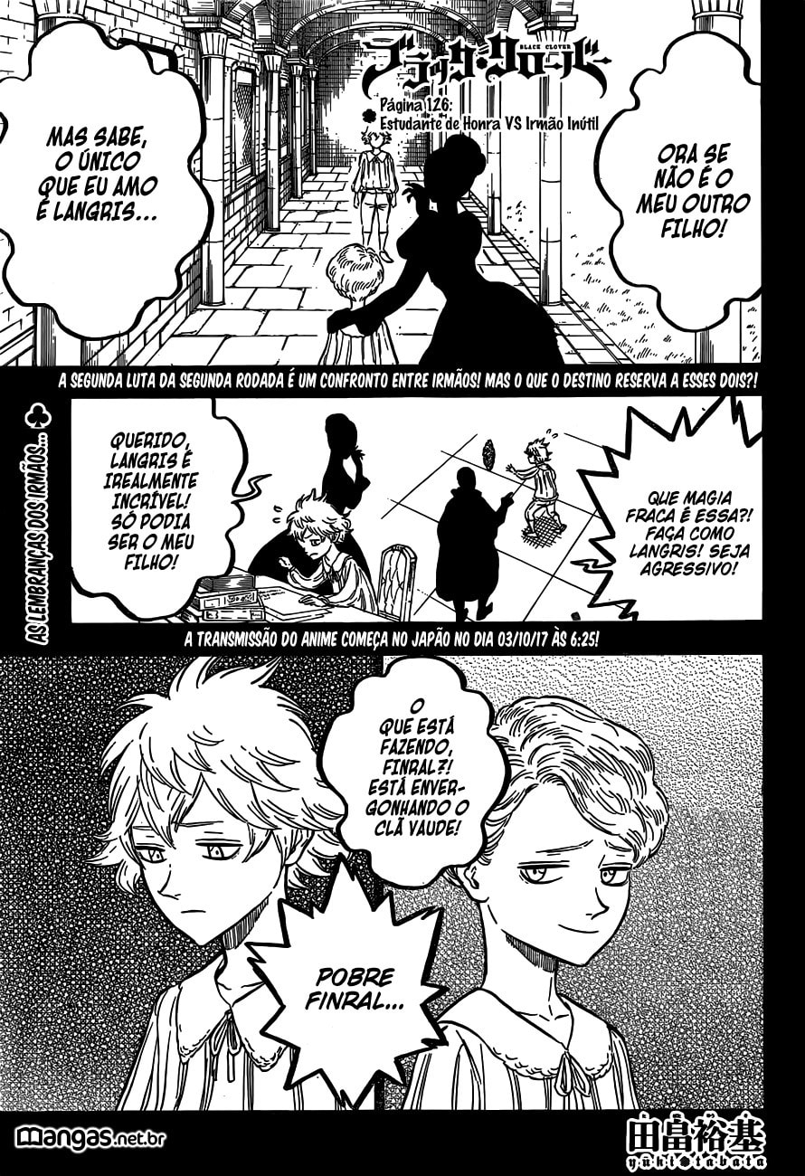 Read Black Clover PT-BR Manga Online
