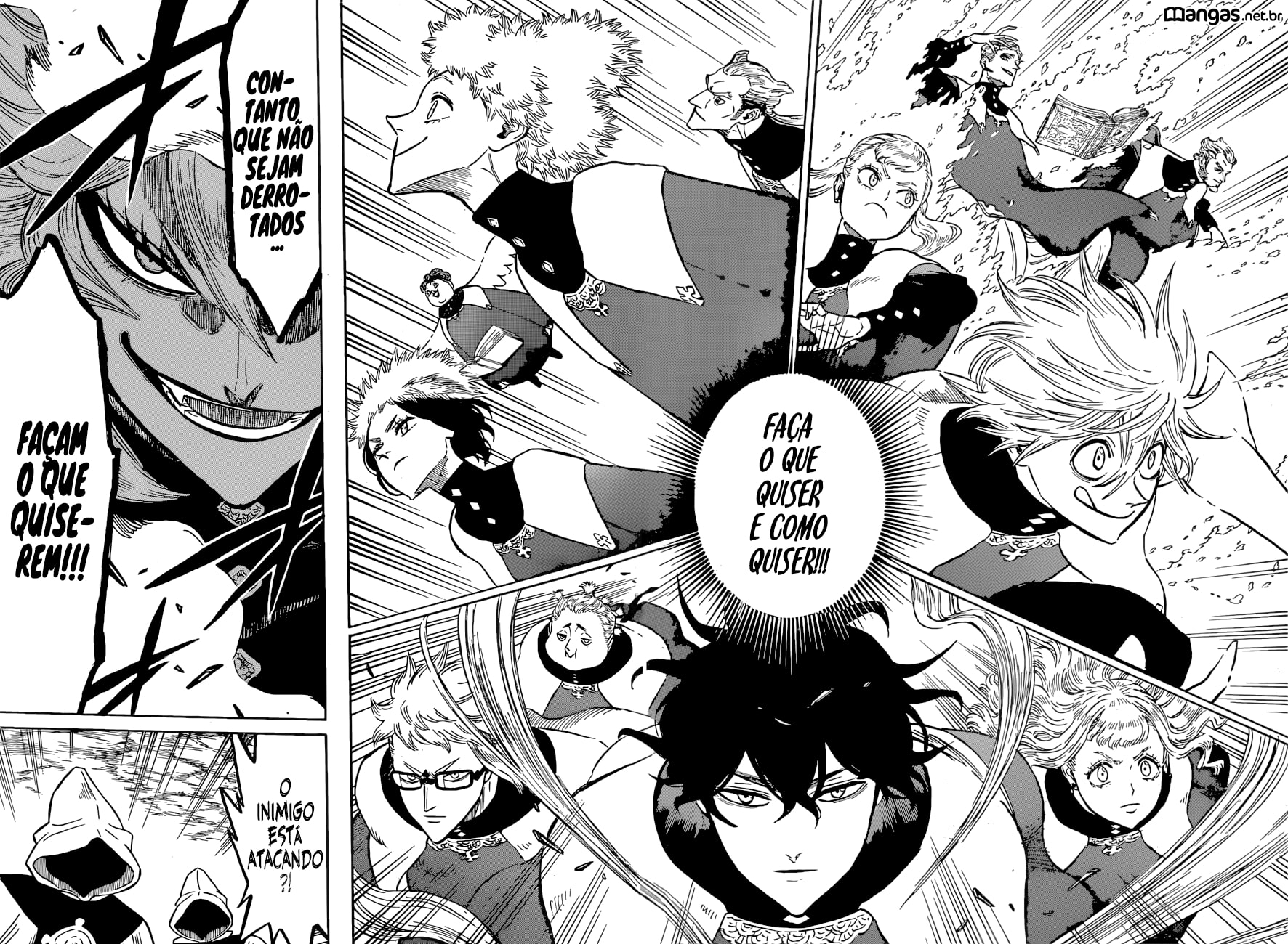 Read Black Clover PT-BR Manga Online