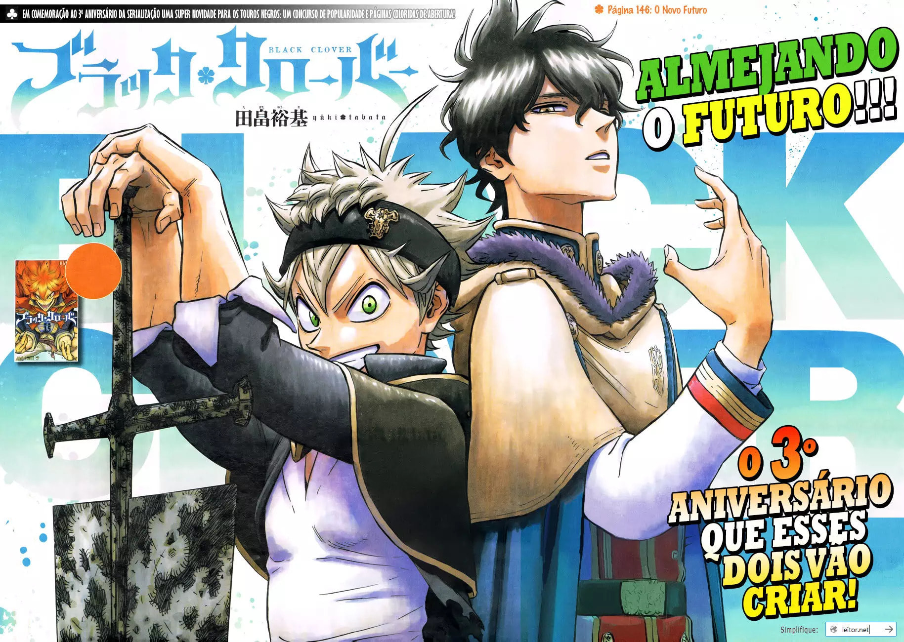 Read Black Clover PT-BR Manga Online