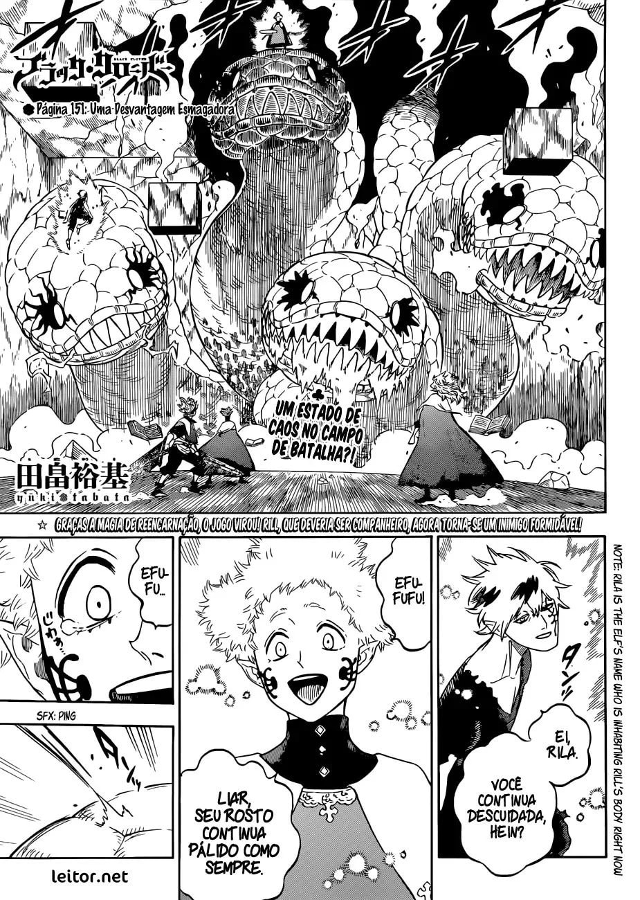 Read Black Clover PT-BR Manga Online
